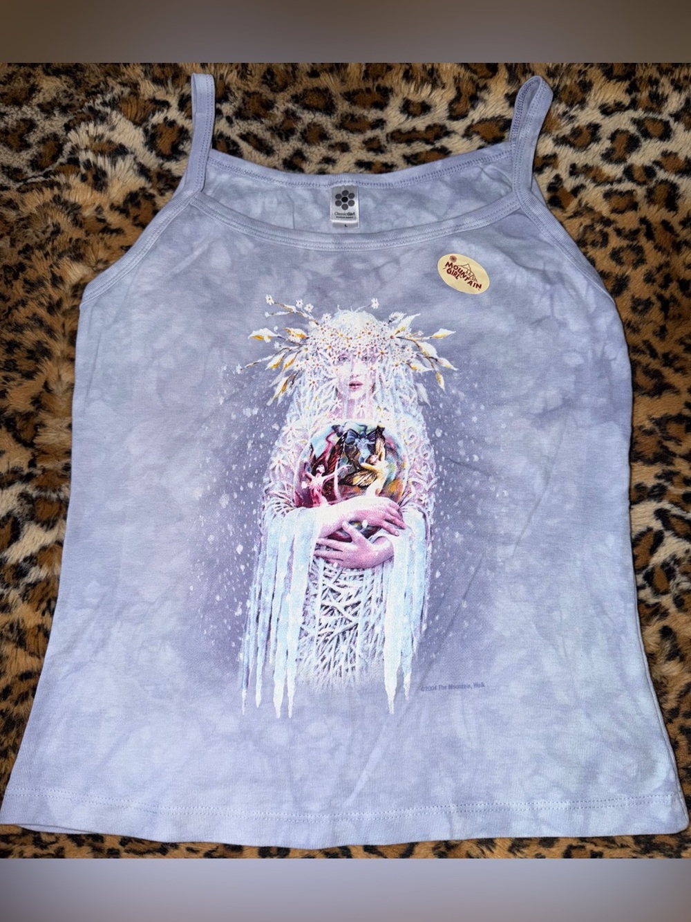 Vintage ClassicGirl x The Mountain Winter Fairy Tank Top Size Large